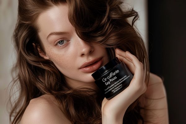 Cire coiffante easy pouss : fixez sans résidus